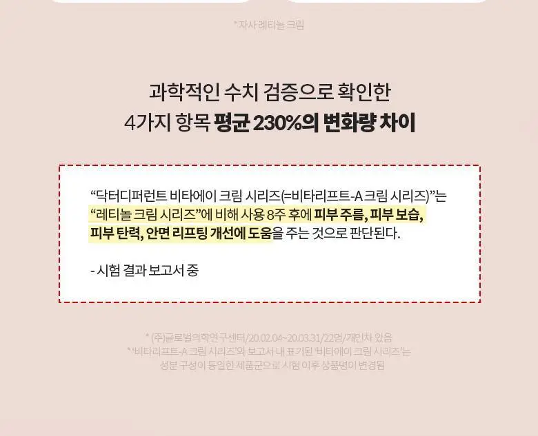 [눈가&목/레티날0.025%] 닥터디퍼런트 비타리프트 아이앤넥 크림 20g 상세페이지 11
